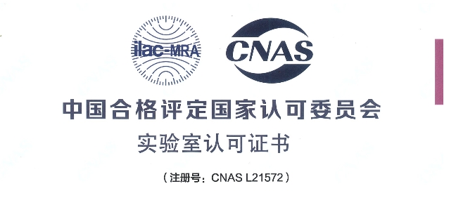跻身国际权威检测行列！龙8-long8荣获CNAS认可证书